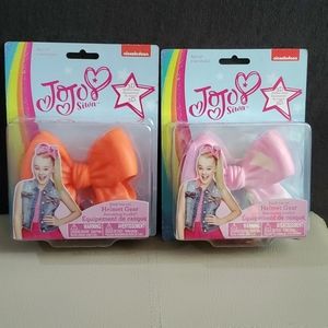 2 Jojo Siwa Helmet Bows
